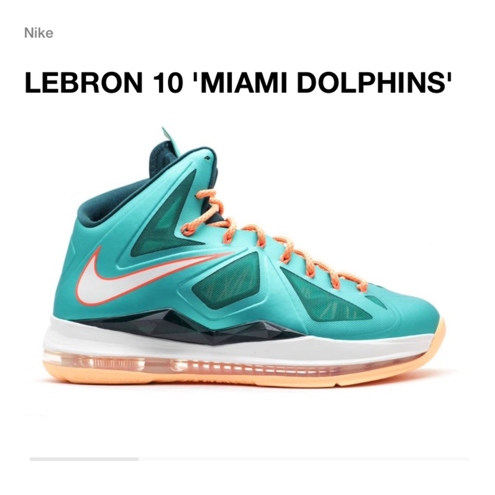 LEBRON Miami Dolphins 10